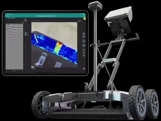 Illustrative image of GPR (Ground Penetrating Radar) survey in Albury-Wodonga