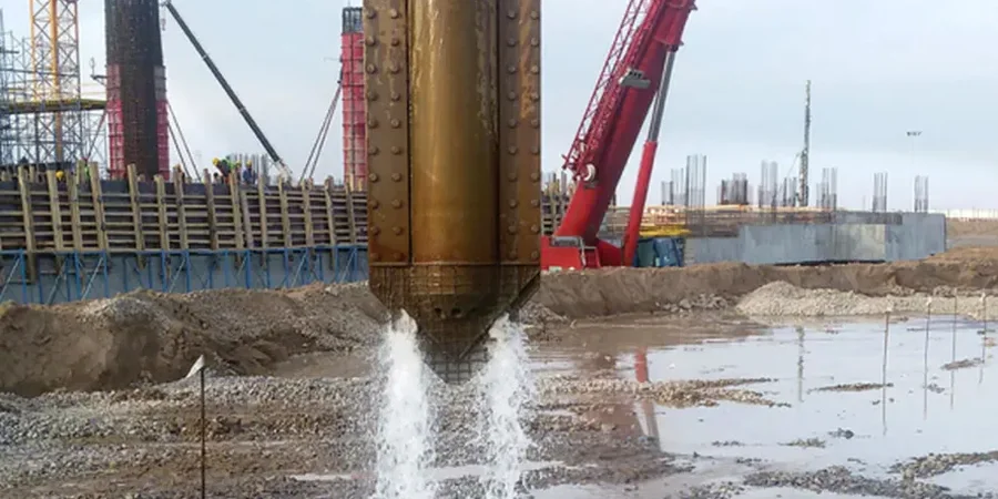 Illustrative image of Vibrocompaction design in Albury-Wodonga